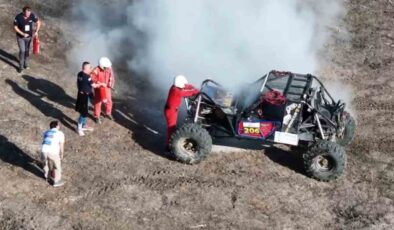 Çorlu’da off-road yarışları nefesleri kesti