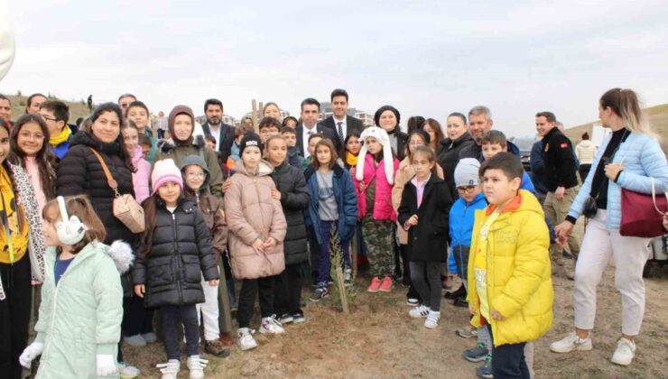 Çorlu’da tohumlar fidana, fidanlar Cumhuriyet çınarına dönüşüyor