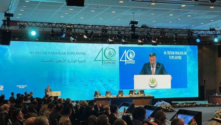 Cumhurbaşkanı Yardımcısı Yılmaz: “İslam İşbirliği Teşkilatı’na üye ülkelerin 2023 yılı toplam milli geliri 8,6 trilyon dolar”