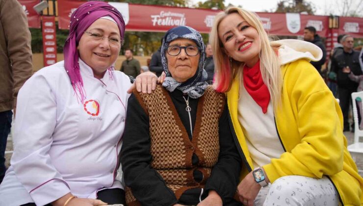 Edirne’de kadınlar en lezzetli yemeği yapmak için yarıştı