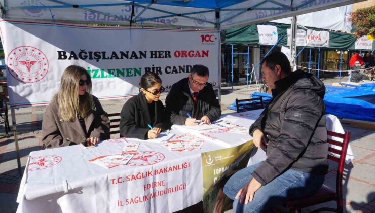 Edirne’de organ bağışının önemine dikkat çekildi