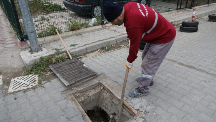 Edremit Belediyesi yağışlara karşı önlem alıyor