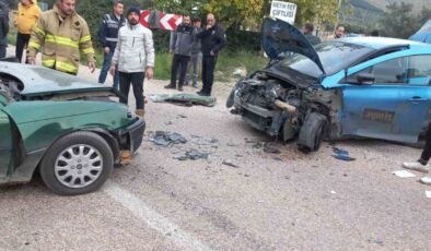 Erdek’te trafik kazası: 2 yaralı