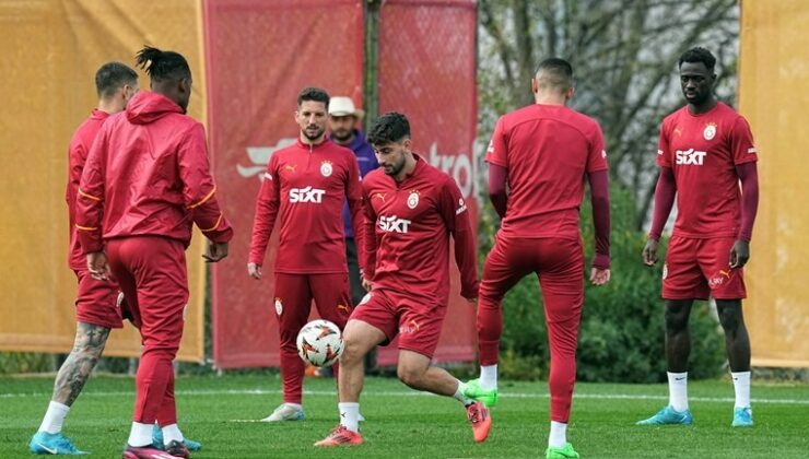 Galatasaray, Tottenham maçı hazırlıklarına devam etti