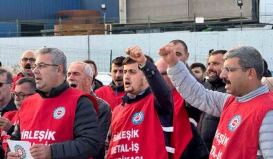 Gesbey işçileri haksız işten çıkarmaları protesto etti