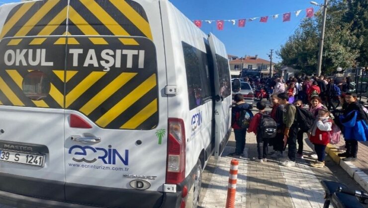 Kırklareli’nde okul servisleri denetlendi