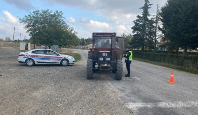 Kırklareli’nde trafik denetimi: 100 araç trafikten men edildi