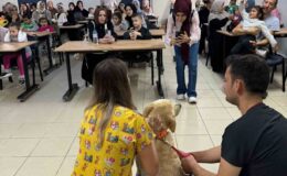 Küçük hayvanseverlerden can dostlarına ziyaret