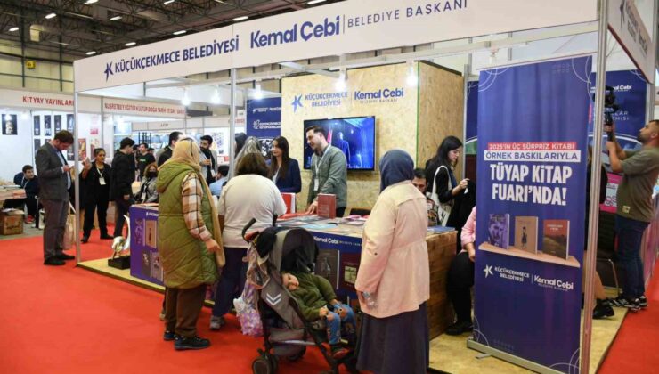 Küçükçekmece Belediyesi, TÜYAP kitap fuarında yerini aldı