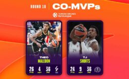 THY Euroleague’de 10. haftanın MVP’leri Theo Maledon ile TJ Shorts oldu