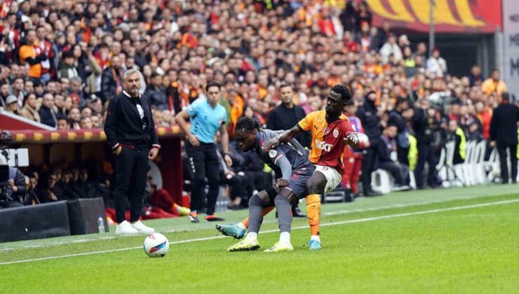 Trendyol Süper Lig: Galatasaray: 1 – Samsunspor: 0 (İlk yarı)