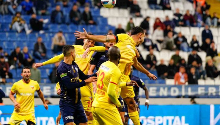 Trendyol Süper Lig: Kasımpaşa: 0 – Kayserispor: 1 (İlk yarı)