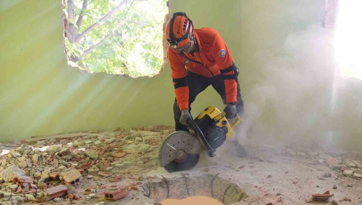 Yıldırım’da nefes kesen tatbikat