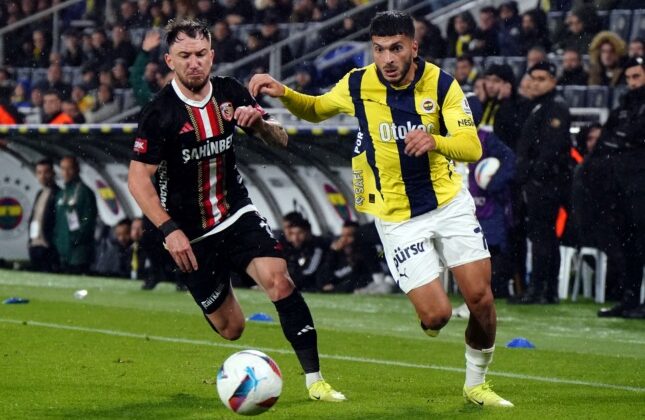 Trendyol Süper Lig: Fenerbahçe: 1 – Gaziantep FK: 1 (İlk yarı)or