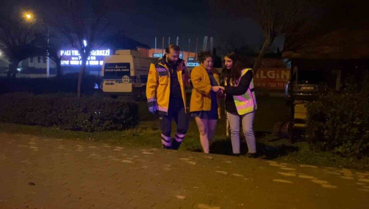 Alkollü sürücü polise zor anlar yaşattı