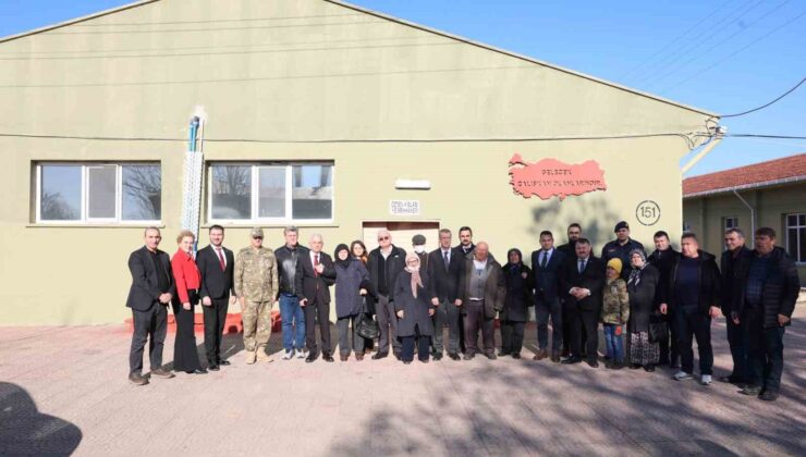 Babaeski’de şehit aileleri ve gaziler için yemek programı düzenlendi