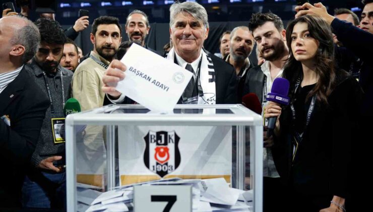 Beşiktaş Başkan Adayı Serdal Adalı oyunu kullandı