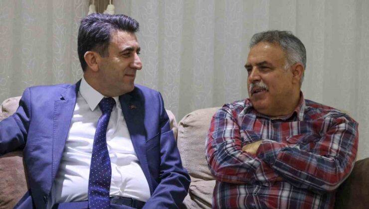 Bilecik Valisi Aygöl, gazi Avcı ile bir araya geldi