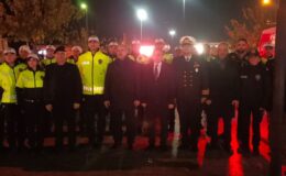 Çanakkale Valisi Toraman, yılbaşında görev başındaki personeli ziyaret etti
