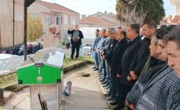 Çanakkale’de otobüs ile motosikletin karıştığı kazada hayatını kaybeden Mert Gül son yolculuğuna uğurlandı