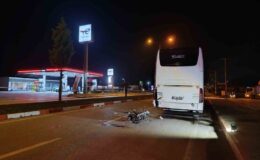 Çan’da otobüs ile motosikletin karışığı kazada ağır yaralanan çocuk  hayatını kaybetti