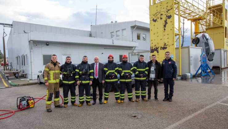 Filistinli ‘alev avcıları’, Bursa’da eğitiliyor