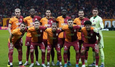 Galatasaray ligin ilk yarısına lider girdi