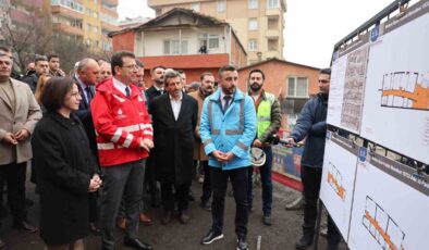 İmamoğlu Maltepe’de devam eden projeleri inceledi