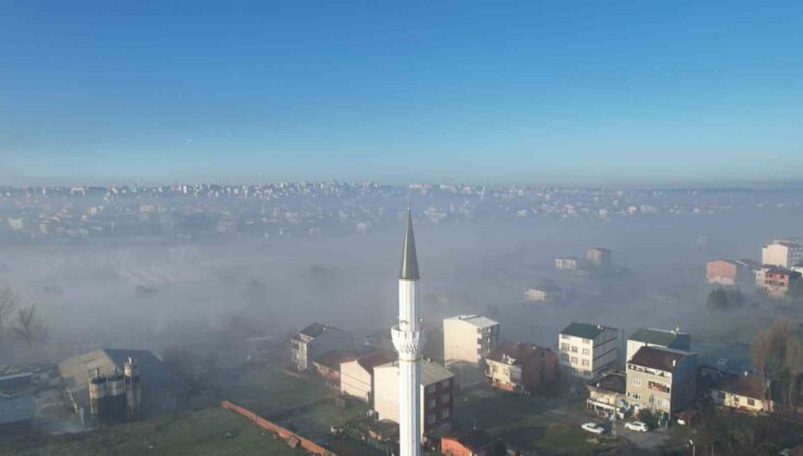 İstanbul’da yılın son gününde masalsı sis görüntüleri