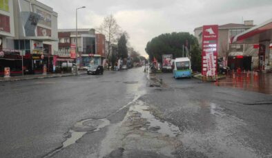 Tekirdağ’da sağanak yağış