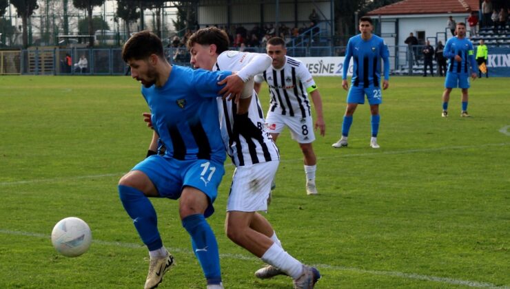 TFF 2. Lig: Karacabey Belediyespor: 1 – Aksarayspor: 1