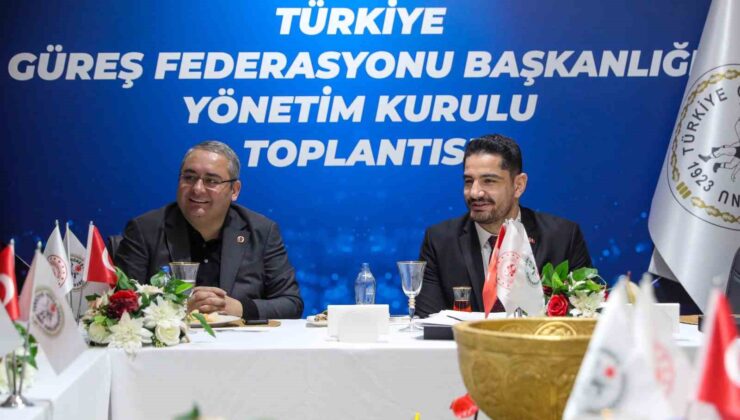 Türkiye Güreş Federasyonu Yönetim Kurulu, ilk toplantısını gerçekleştirdi