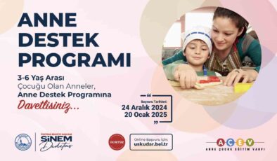 Üsküdar’da “Anne Destek Programı” başlıyor