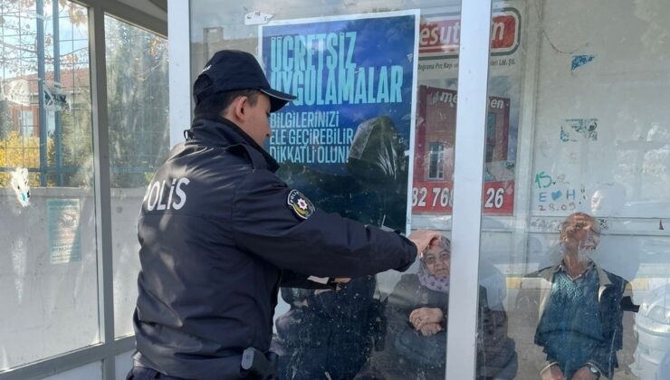 Vize’de polis ekiplerinden dolandırıcılık uyarısı