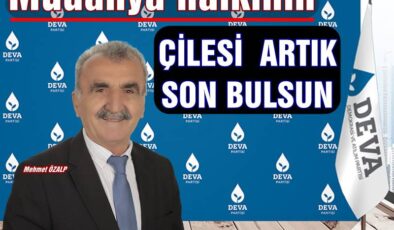 DEVA Partisi Mudanya İlçe Başkanı Mehmet Özalp’tan Yorulmak Bilmez Mücadele