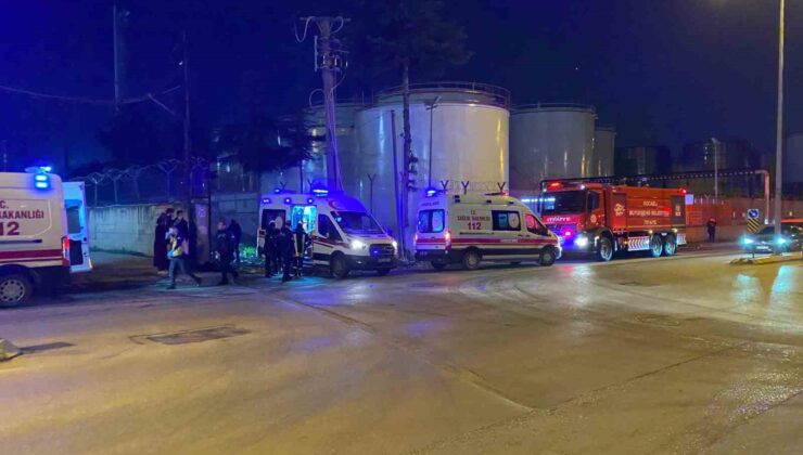 Aytemiz Petrol’ün dolum tesisinde yangın: 4 işçi yaralandı
