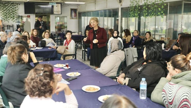 Bahçelievler Mahallesi’nde kadınlar buluşması gerçekleştirildi