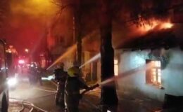 Balıkesir’de ev yangını korkuttu