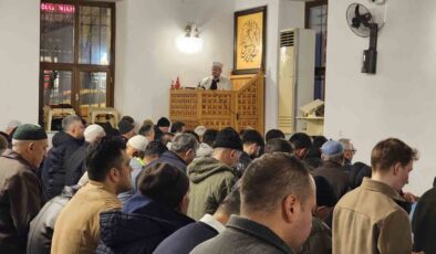 Bandırma Haydar Çavuş Camii’nde Regaib Kandili