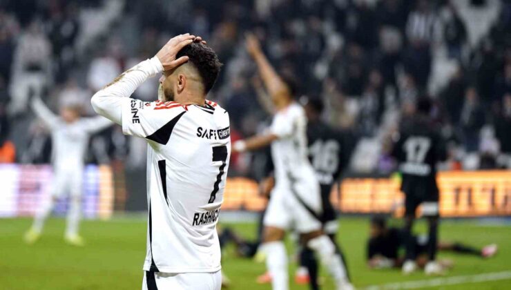 Beşiktaş ligde son 4 maçın 3’ünde berabere kaldı