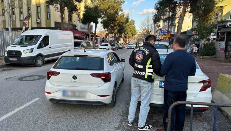 Beykoz’da trafiği tehlikeye düşüren 2 sürücü yakalandı