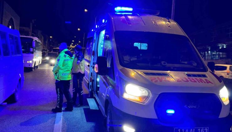 Bilecik’te otomobil ile motosiklet çarpıştı: 1 yaralı
