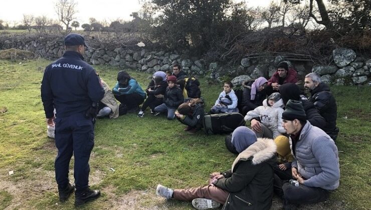 Çanakkale’de 22 kaçak göçmen yakalandı