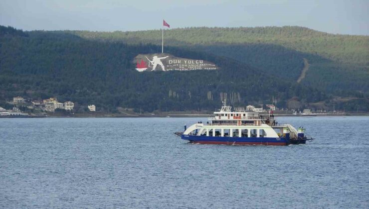 Çanakkale’de ada seferlerine fırtına engeli