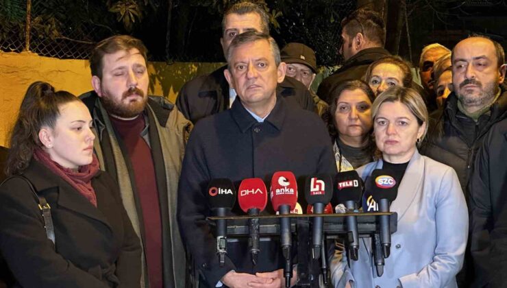 CHP Genel Başkanı Özel: “Rıza Başkanımızın tutuklanması hepimizi derinden üzdü, sarstı”