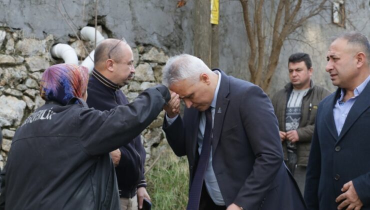 Edremit Belediyesi’nden taziye ziyareti