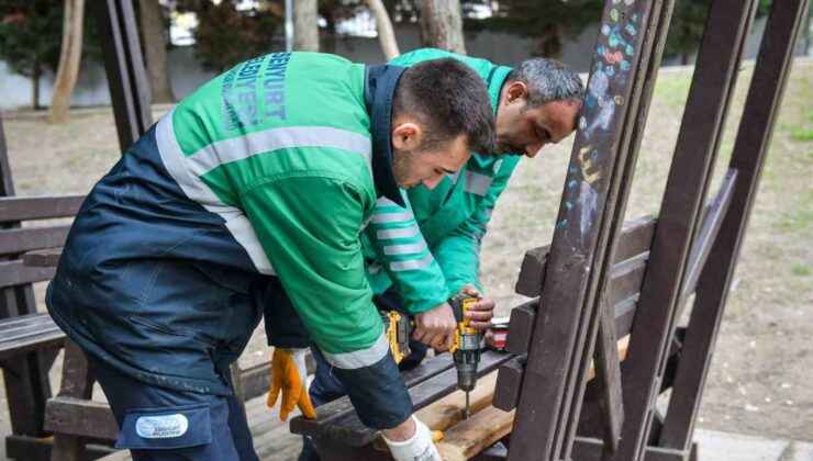 Esenyurt’un parkları yenileniyor