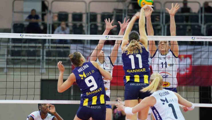 Fenerbahçe Medicana, CEV Şampiyonlar Ligi’nde çeyrek finali garantiledi