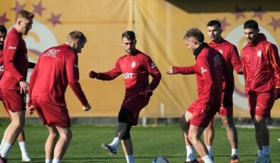 Galatasaray, Göztepe maçı hazırlıklarını sürdürdü