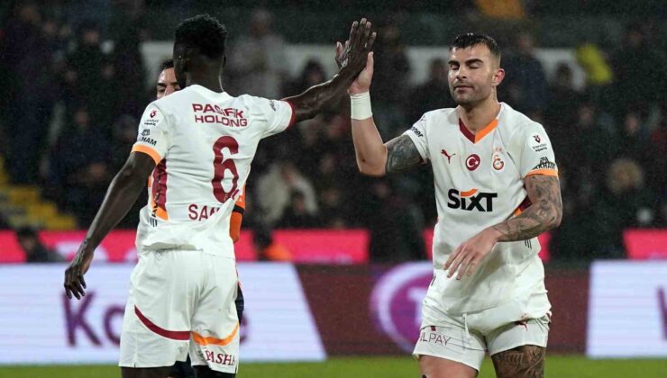 Galatasaray puanını 50’ye çıkardı